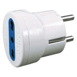Adattatore art.ce47c - spina 2p+t16a schuko (scatola append.) Novaitalia