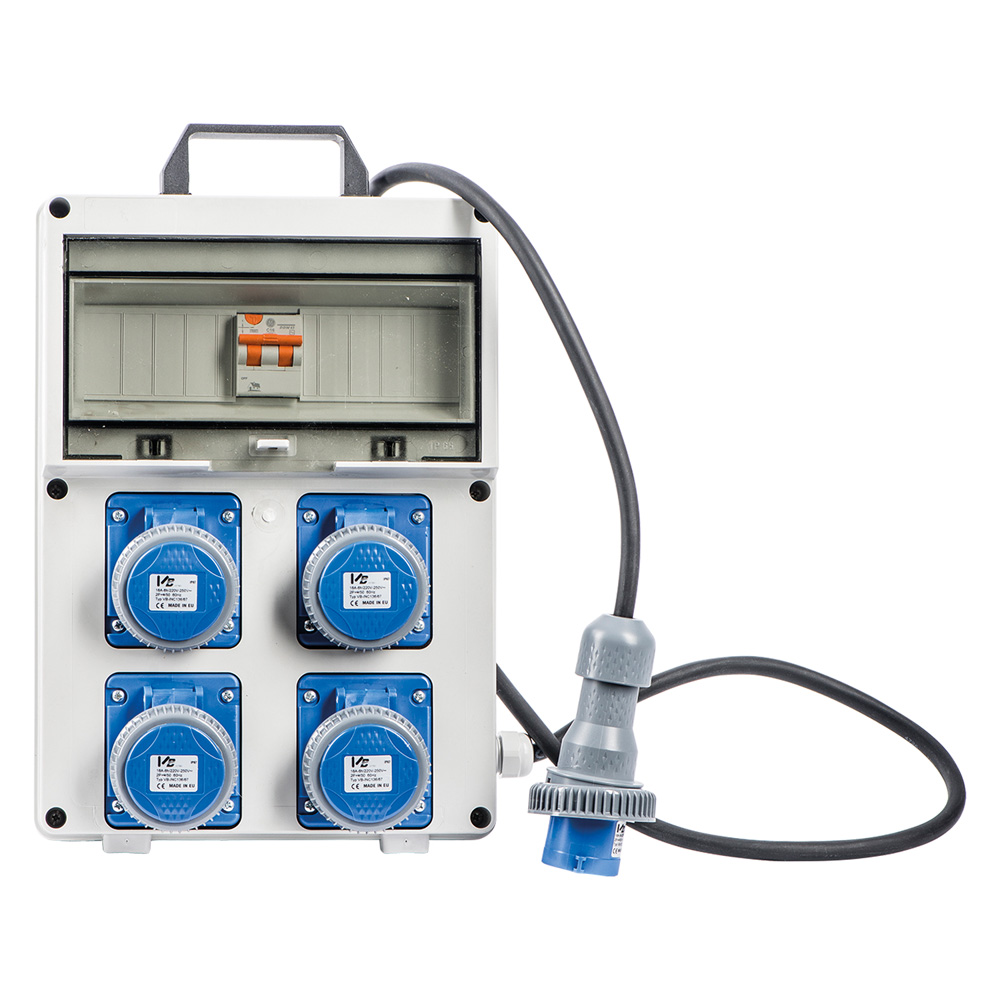 Quadro elettrico ‘pl 220/4’ potenza max.3 kw + pulsante emerg. Vb