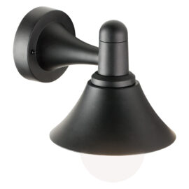 Applique 'soda' 40 w - cm 23,5 x 23,5 x 18 nero Sovil