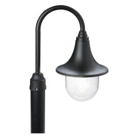 Lanterna testa-palo 'marine' 60 w - cm 41 x  22 x  33 nero Sovil