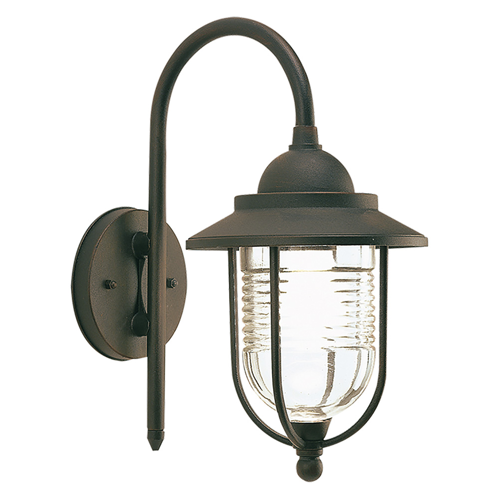 Applique ‘porto’ 60 w – cm 35 x 18 x 27 ruggine Sovil