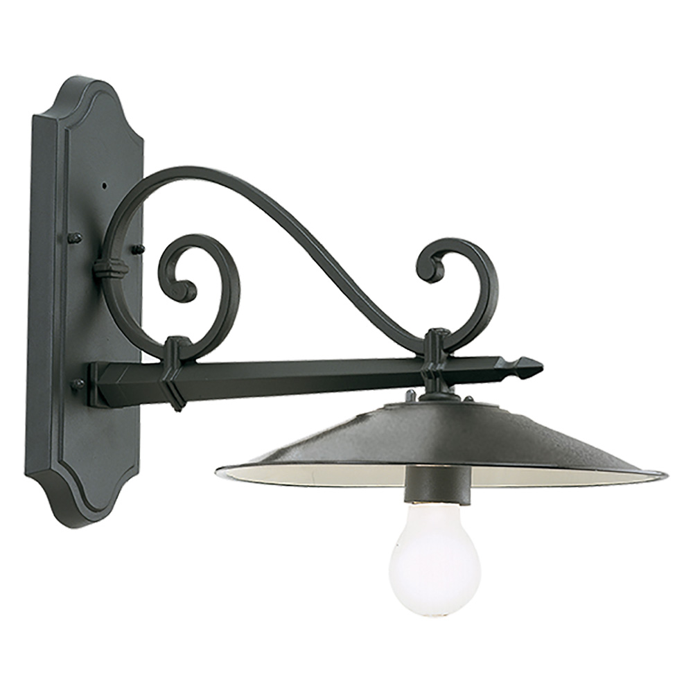 Applique media ‘antique’ 25 w – cm 45 x 34,5 x 30 grigio Sovil