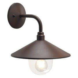 Applique 'spectre' 60 w - cm 29 x  33 x  13 corten Sovil