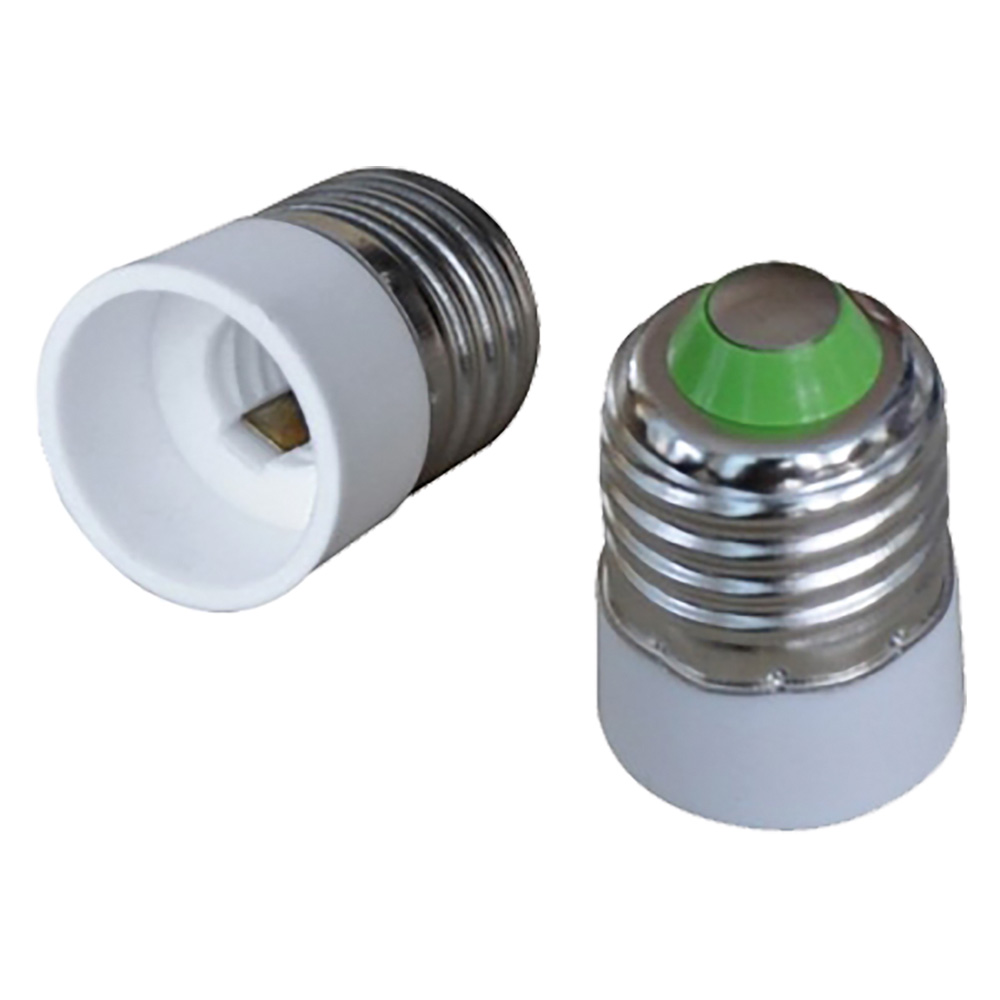 Adattatore portalampada da spina e27 a presa e14 Melchioni