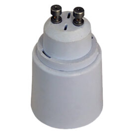 Adattatore portalampada da spina gu10 a presa e27 Melchioni