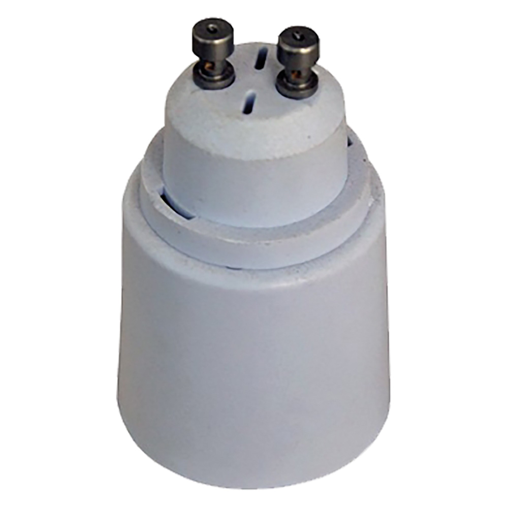 Adattatore portalampada da spina gu10 a presa e27 Melchioni