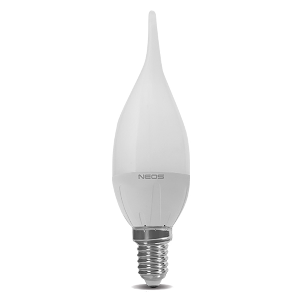 Lampada a led ‘fiamma’     fred. 6500k  5,5w=40w e14 – 470 lm Novaitalia