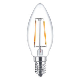 Lampada led a filamento 'oliva'  calda 2700k  4w=35w e14 - 470 lm Novaitalia