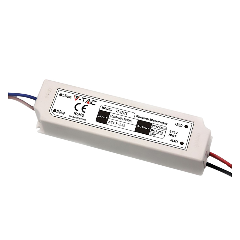 Alimentatore per strip led 100w-in 100-240v out 24v 4.2a(ip65) Vtac