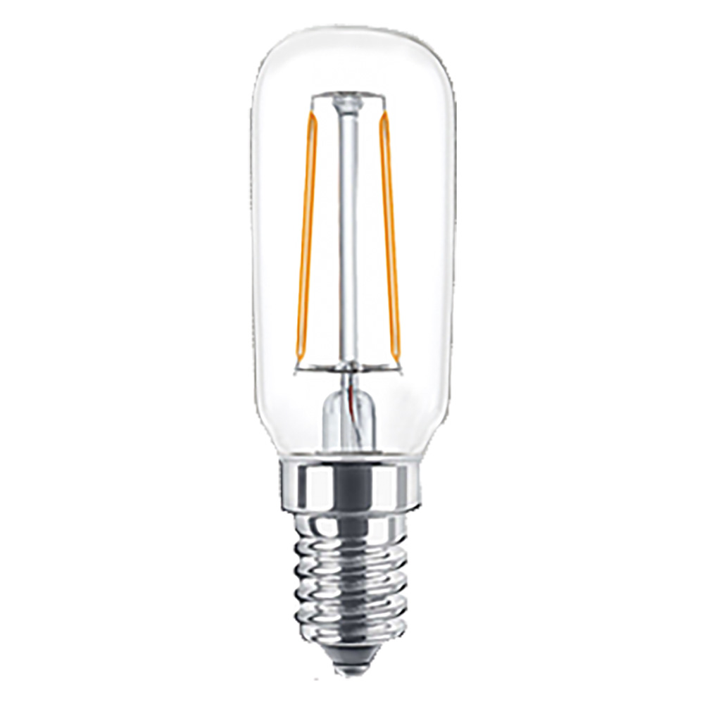 Lampada led a filamento ‘tubolare’ calda 2700k  3,6w=35w e14 – 470 lm Novaitalia