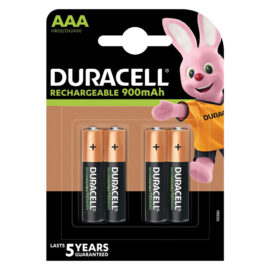 Pila ministilo ricaricabile pz 4 - recharge ultra 900mha Duracell