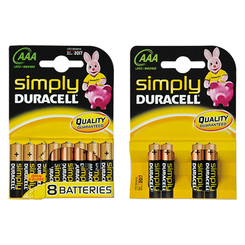 Pila ministilo ‘mn 2400’ pz 5 – 1,5 v – aaa simply Duracell
