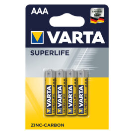 Pila ministilo superlife 'ro3p' pz 4 - 1,5 v - aaa Varta