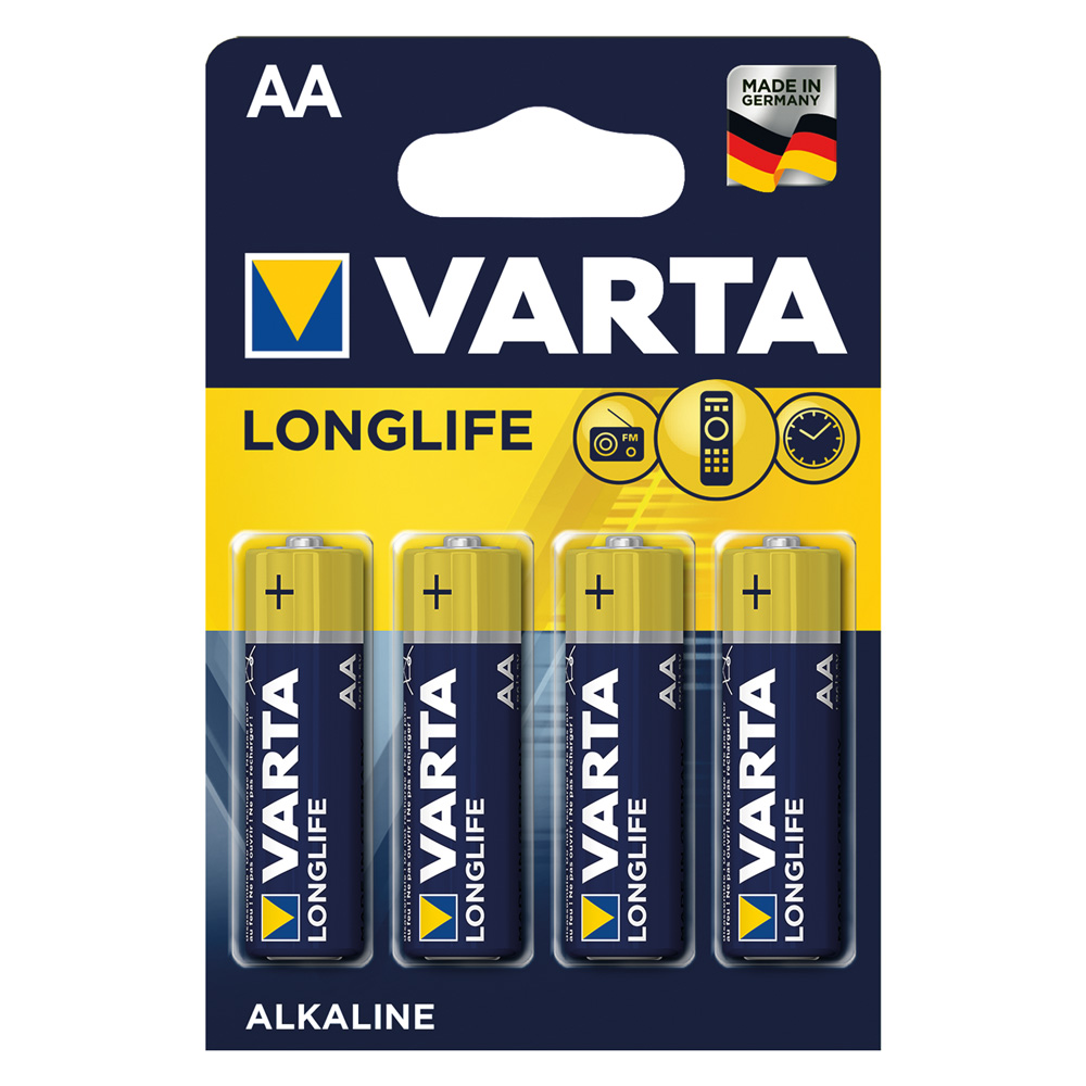 Pila stilo longlife ‘lr6’ pz 4 – 1,5 v – aa Varta