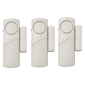 Sensore allarme porte e finestre in kit set 3 pezzi - art.58401 Electraline