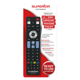 Telecomando compatibile per tv 'ready 5 smart repl tipo universale Superior