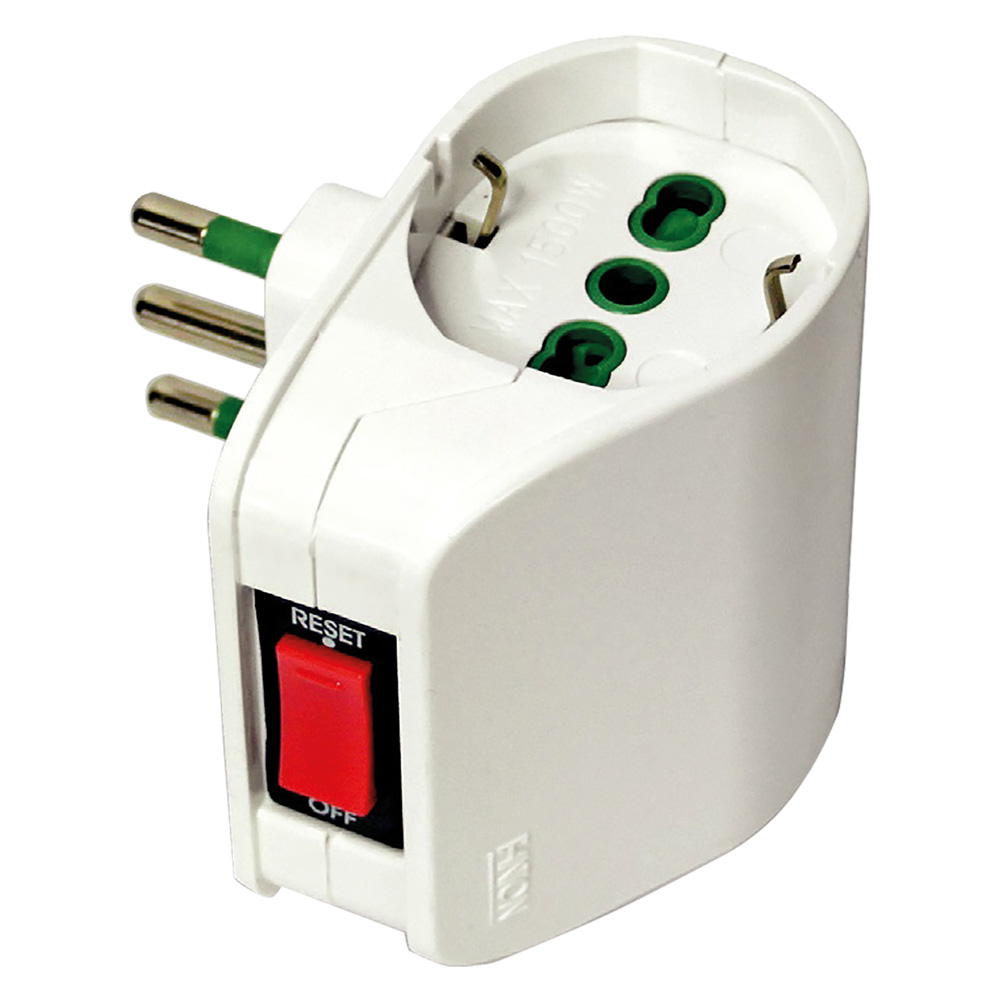 Adattatore doppio con limitatore termico 87310 Fanton