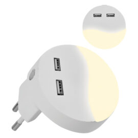 Luce spia notturna a led smd 0,4 watt - colore bianco Vtac