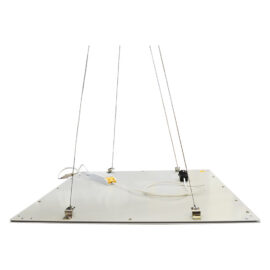 Sistema fissaggio a sospensione pannelli led kit Vtac