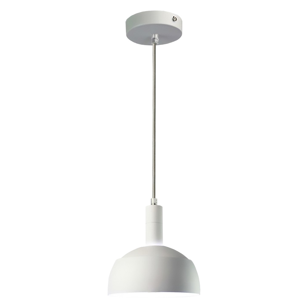 Lampadario paralume alluminio rosso Vtac