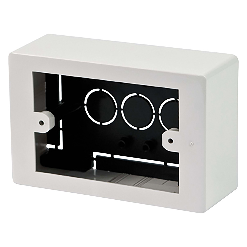 Scatola per doppia presa da incasso serie ‘opera plus’ 3 posti Fanton