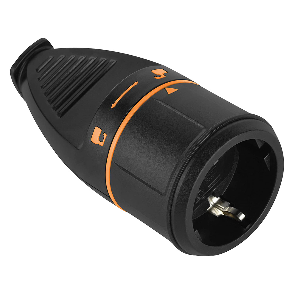 Presa schuko con meccanismo di blocco ‘electralock’ 2p+t16a – art.71935 Electraline