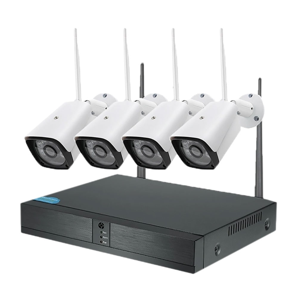 Kit videosorveglianza wireless ‘455020’ 1 nvr + 4 telecamere Proxe