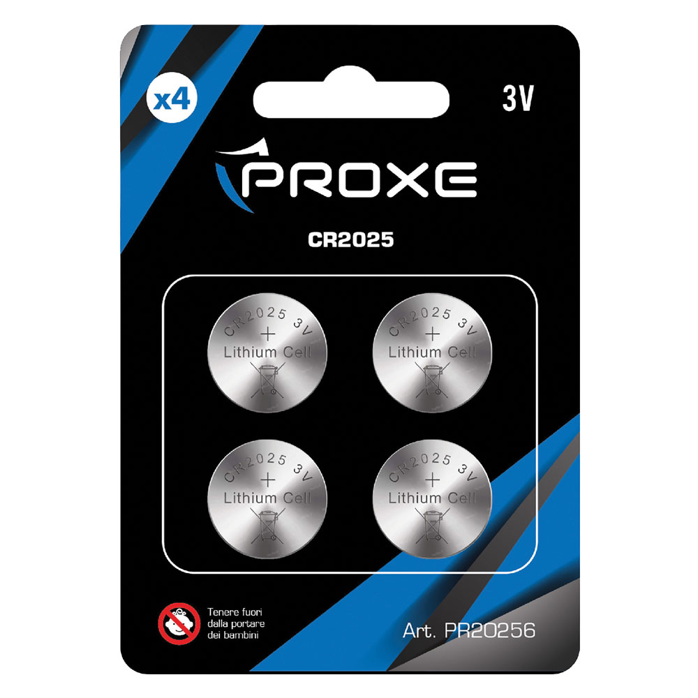 Pila a bottone ‘2025’ pz 4 – 3 v Proxe