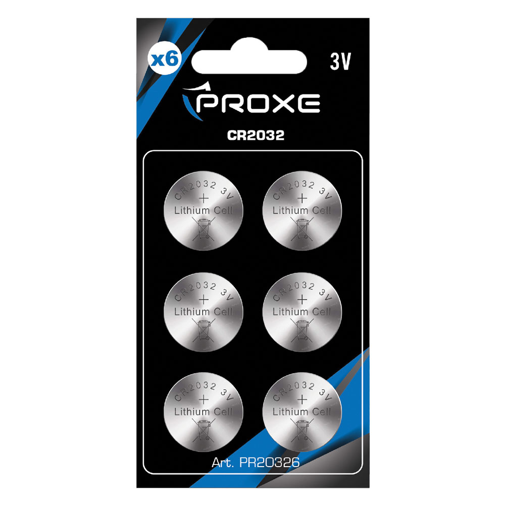 Pila a bottone ‘2032’ pz 6 – 3 v Proxe