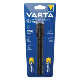 Torcia led 'aluminium light f20 pro' 4 w - 250 lumen Varta