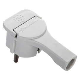 Spina extra piatta 'schuko' 16a - art.523068 Electraline