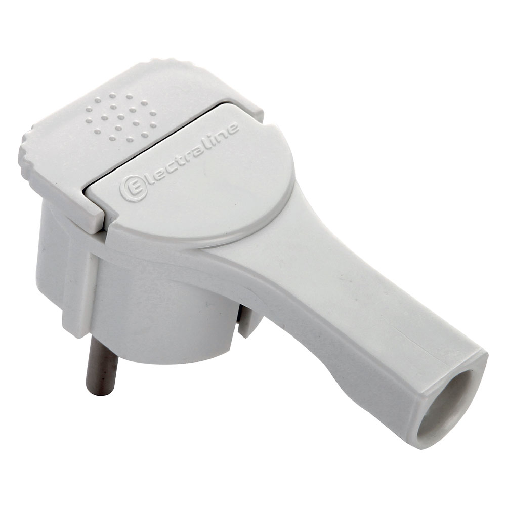 Spina extra piatta ‘schuko’ 16a – art.523068 Electraline