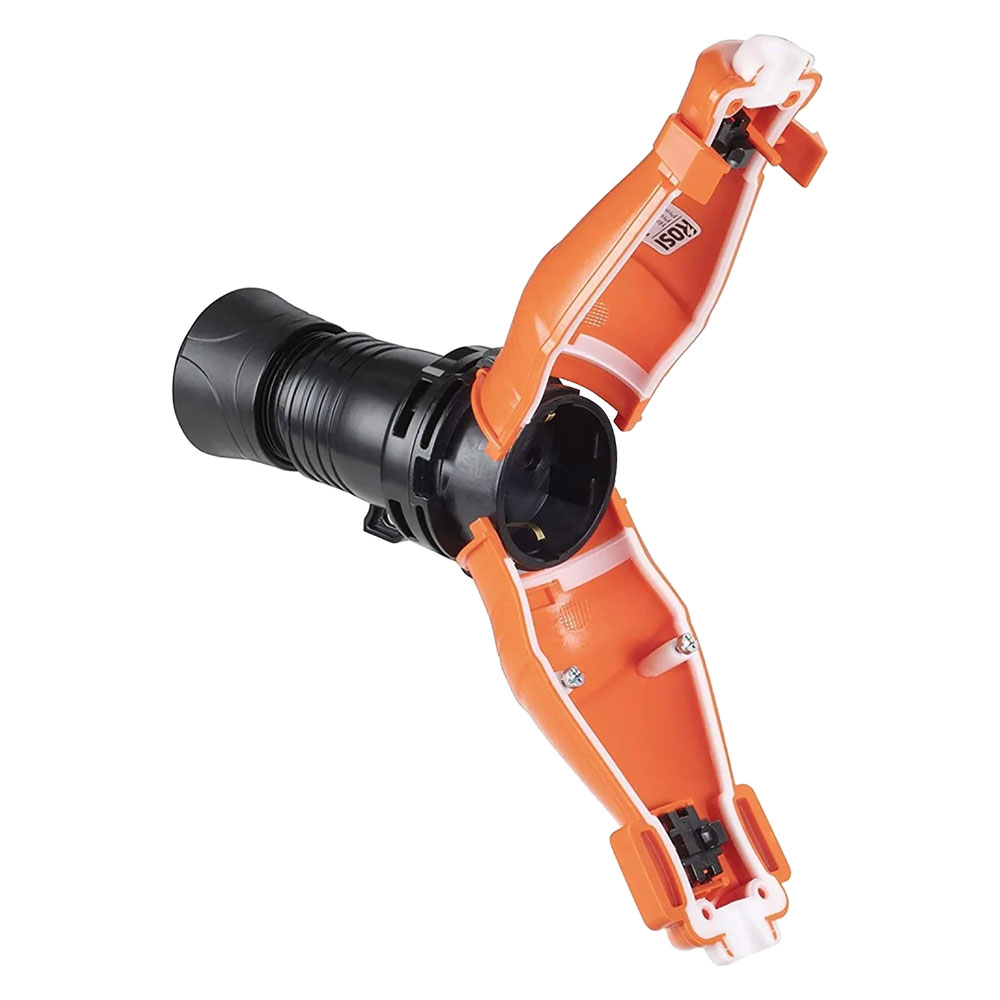 Presa schuko con guscio di protezione 10a 2p+t Rosi