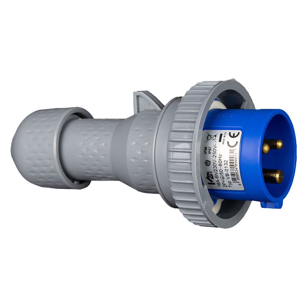 Spina volante industriale 230 v Vb