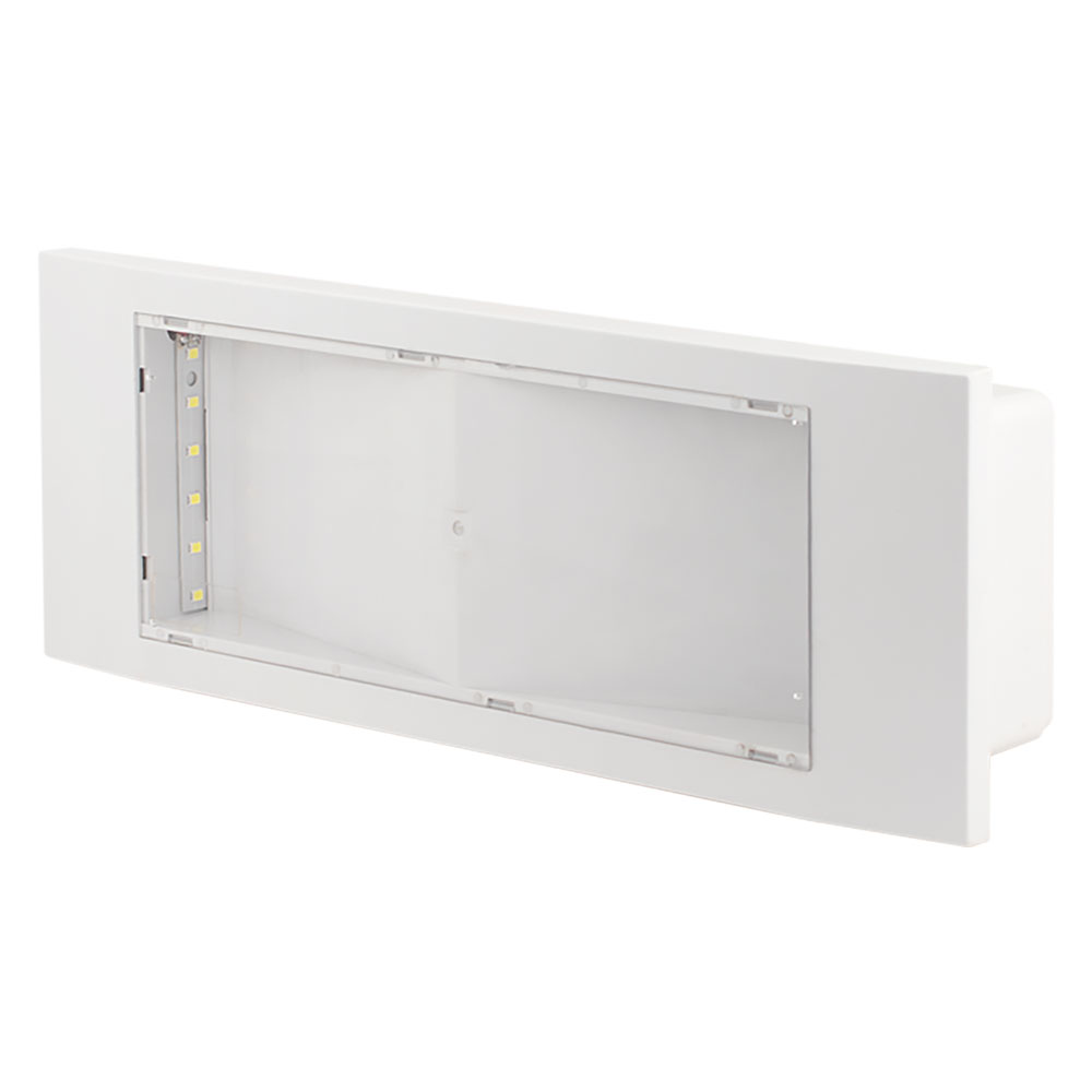 Lampada emergenza da parete ‘se’ ‘300 se’ 2w / led – cm.29,3 x 10,2 x 5,5 – 130 lumen Novaitalia