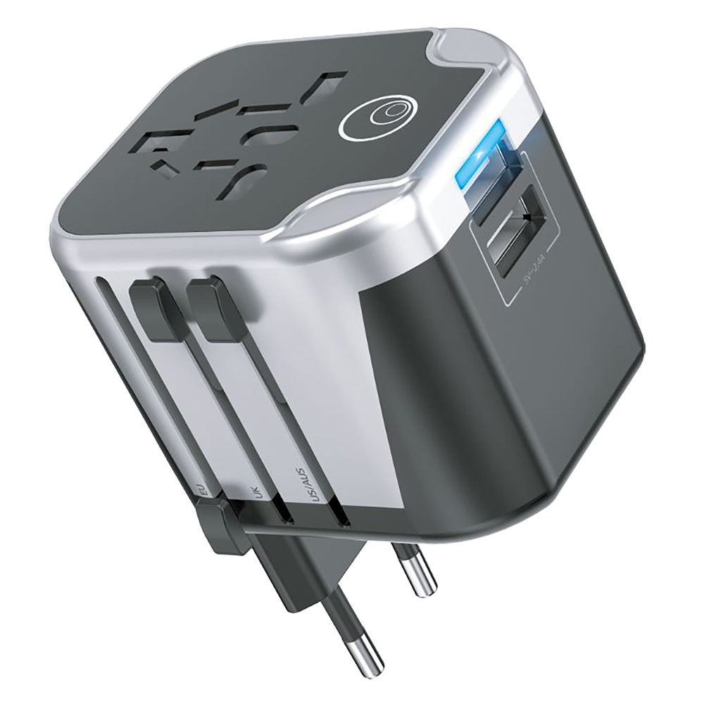 Adattatore caricatore convertibile da viaggio  12w Lostech