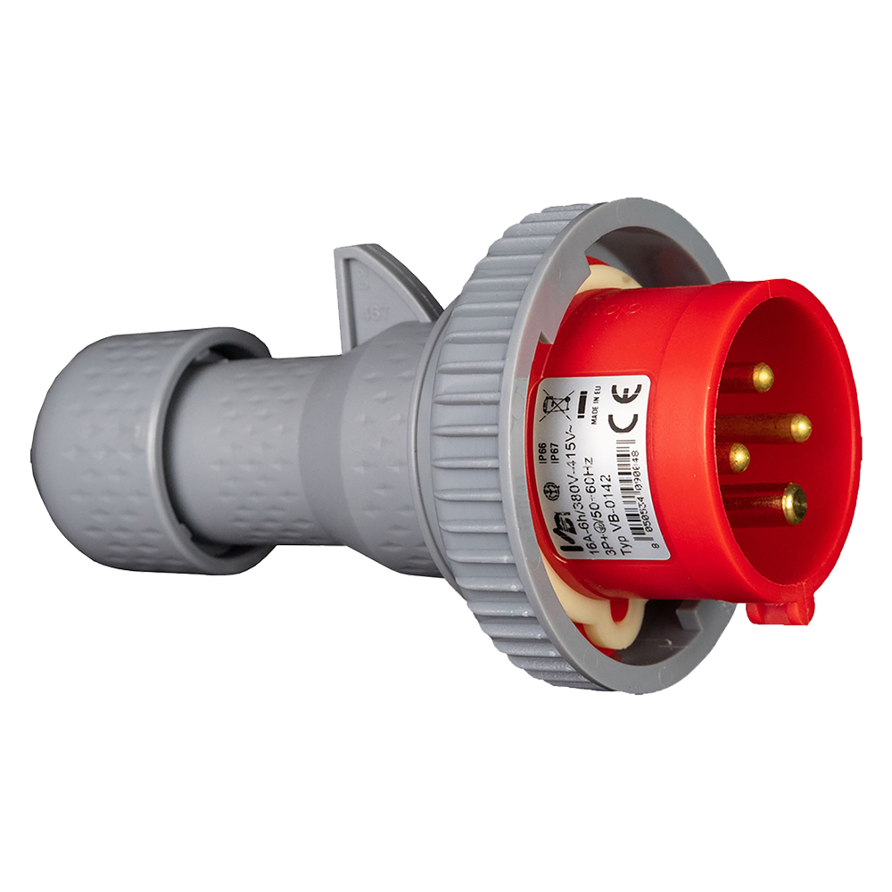 Spina volante industriale 400 v Vb