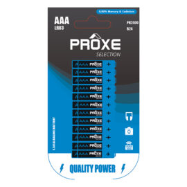 Pila ministilo 'lr03' pz 4 - 1,5 v - aaa Proxe