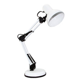 Lampada da tavolo 'charleston xl' colore bianco Velamp