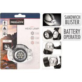 Lampada frontale led  7 led Senza marca