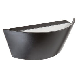 Applique led doppia emissione 'fiocco' 6w / 630 lumen - nero Sovil