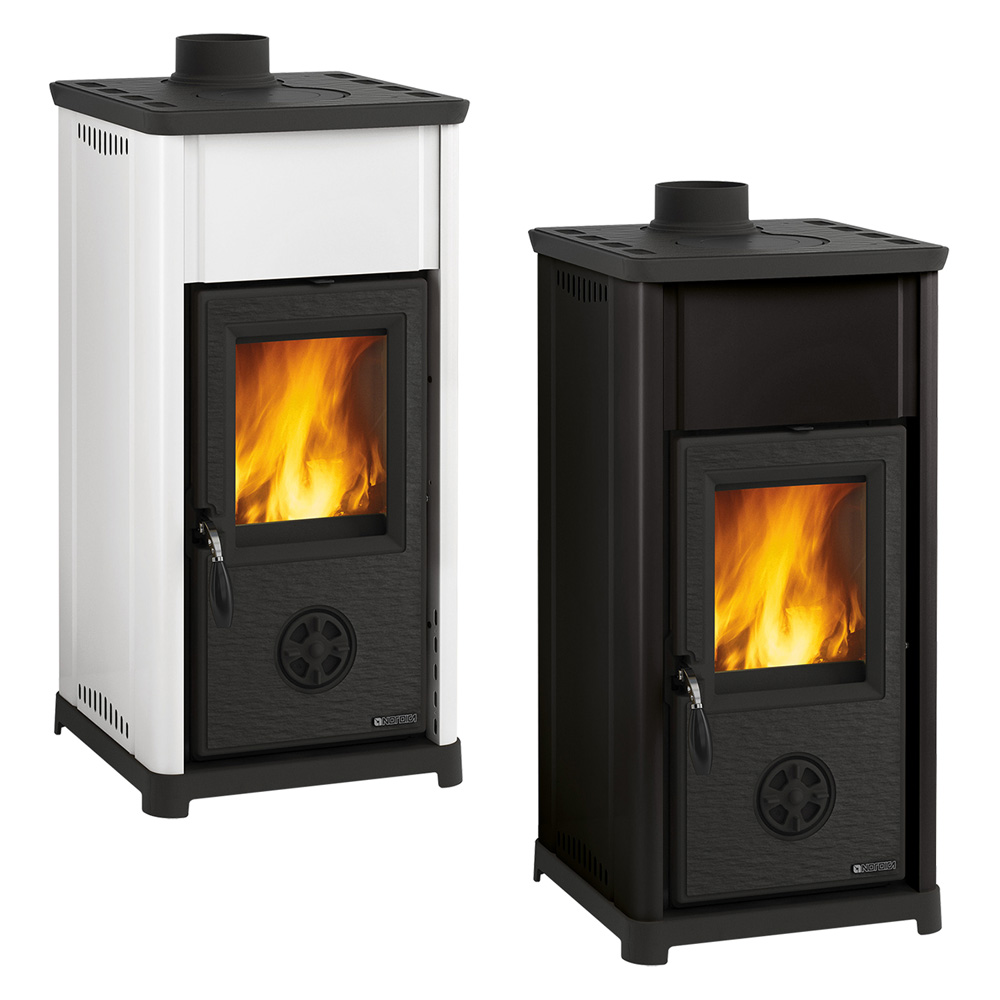 Stufa a legna ‘tea’ 6,6 kw – colore bianco Nordica extraflame