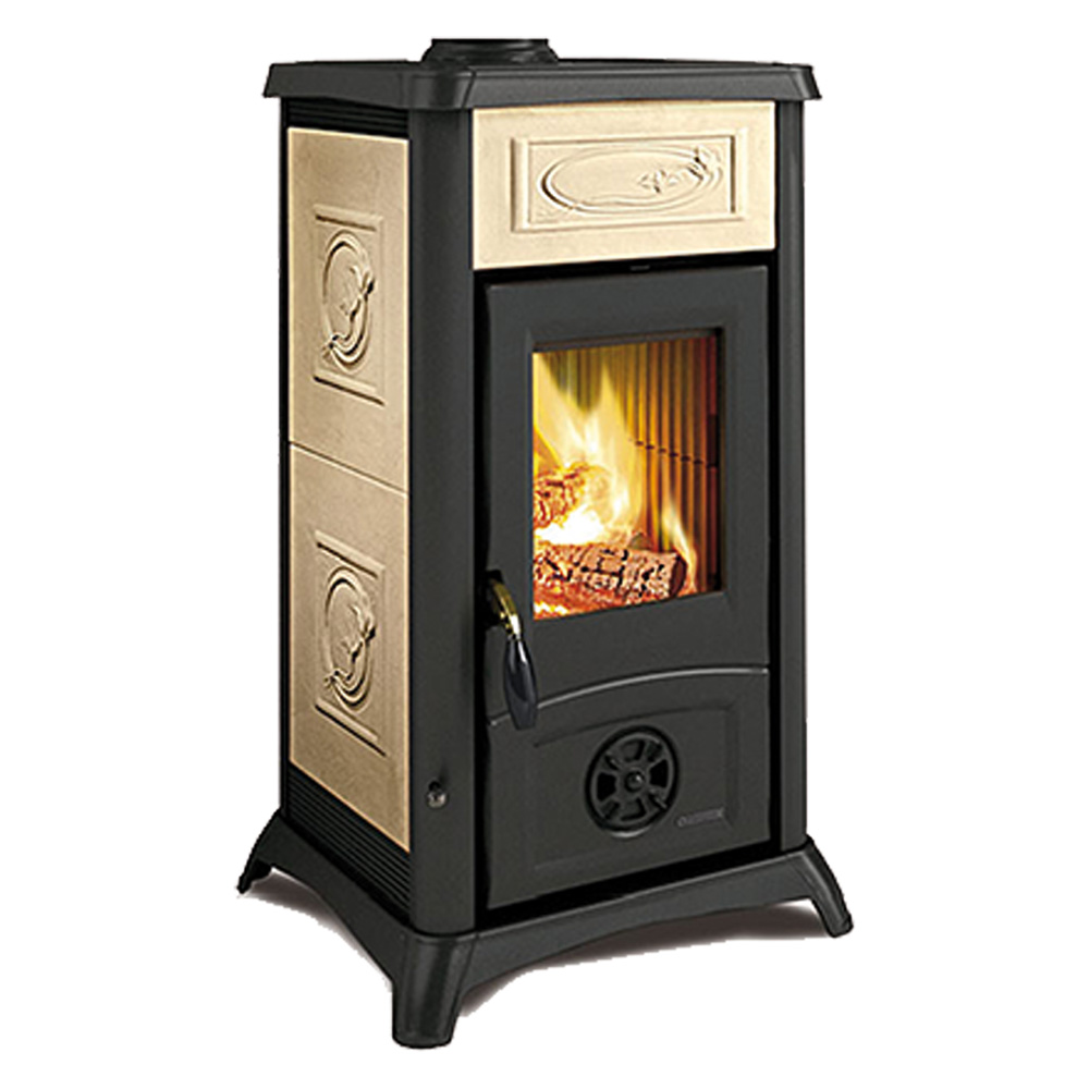 Stufa a legna ‘gemma’ 6 kw – colore bianco Nordica extraflame