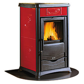 Stufa a legna 'rossella plus' 8 kw - colore pietra naturale Nordica extraflame