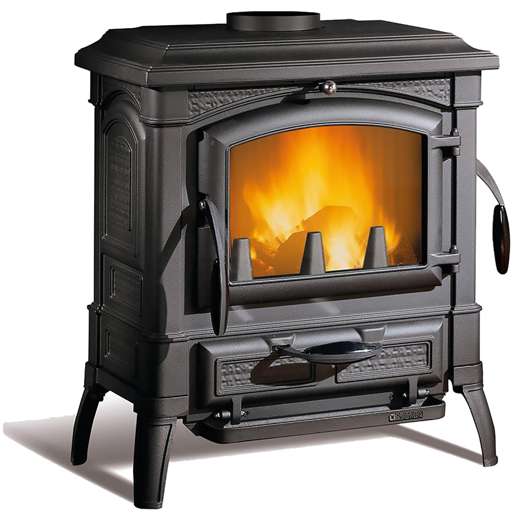 Stufa a legna ‘isetta evo 4.0’ 7,3 kw – colore nero antracite Nordica extraflame