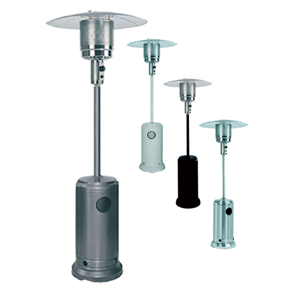 Stufa radiante a fungo 10-15 kw – acciaio inox Kasart