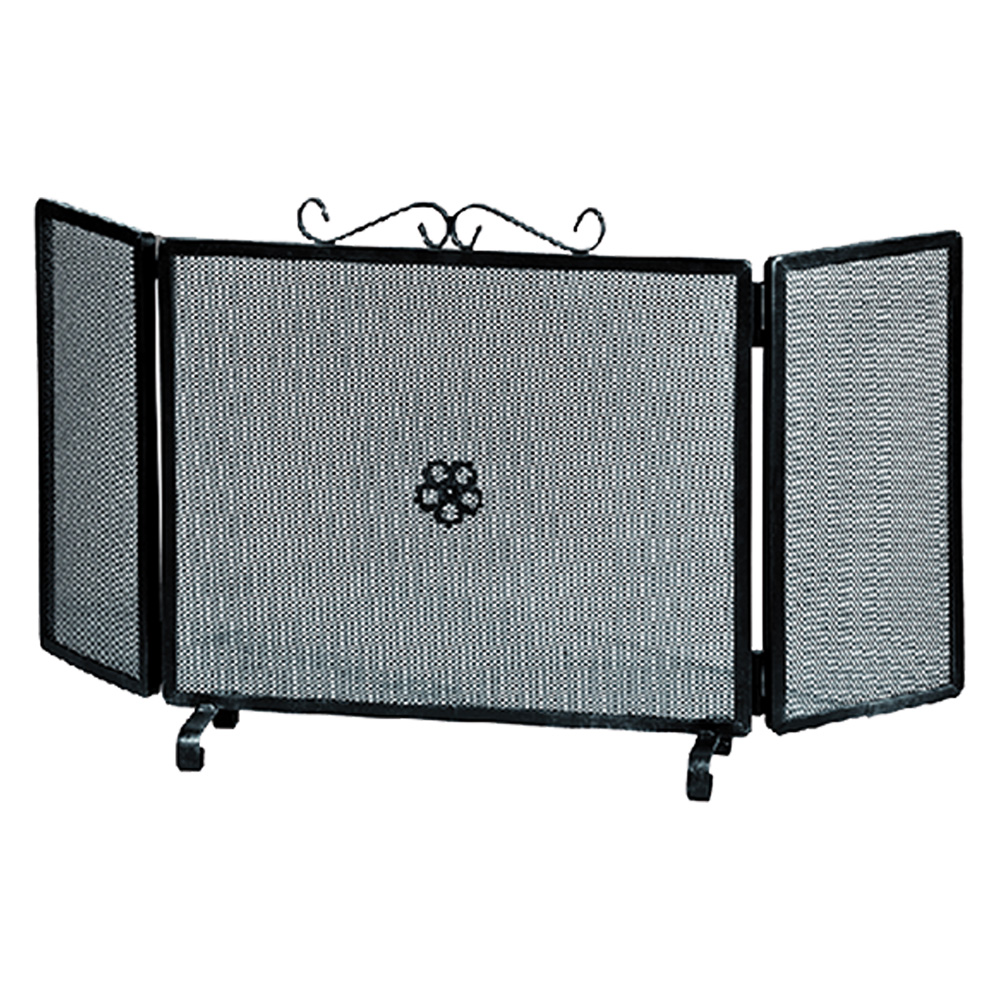 Parascintille ‘3 ante decorato’ cm 90 – h 50 Mille