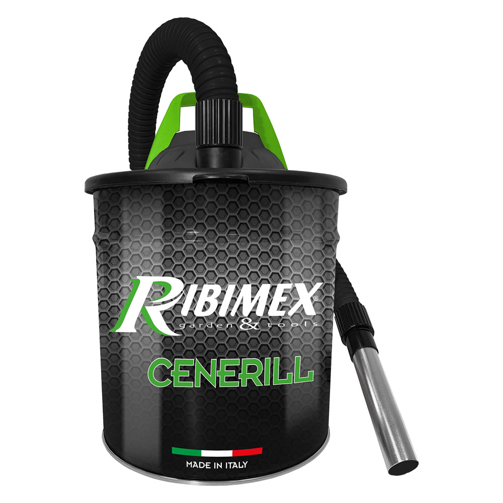 Bidone aspiracenere ‘cenerill’ lt. 18 – 1000 w Ribimex