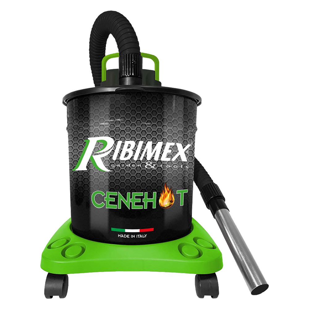 Bidone aspiracenere ‘cenehot’ lt. 18 – 950 w Ribimex