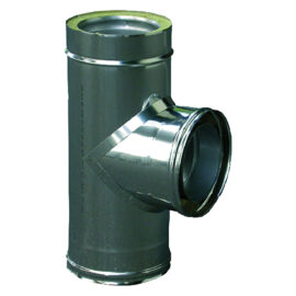 Raccordo doppia parete a 't' 90° ø cm 25/30 Kasart